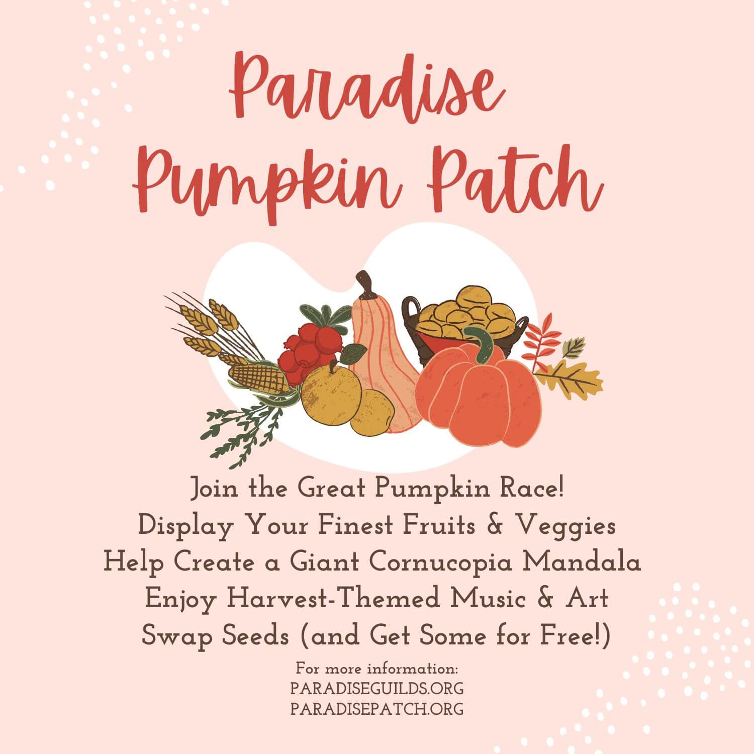 Pink Paradise Pumpkin Patch website image