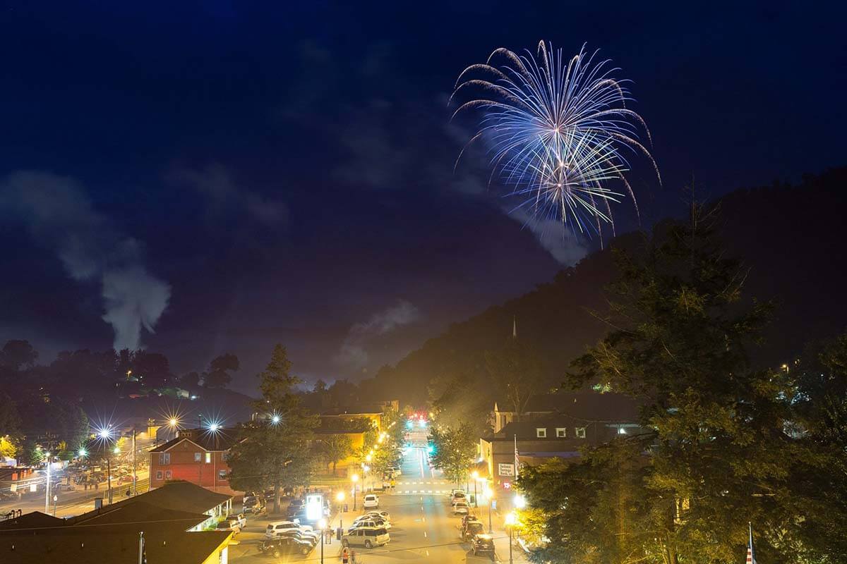 July 4th Fireworks Jackson County Chamber & Visitor Center