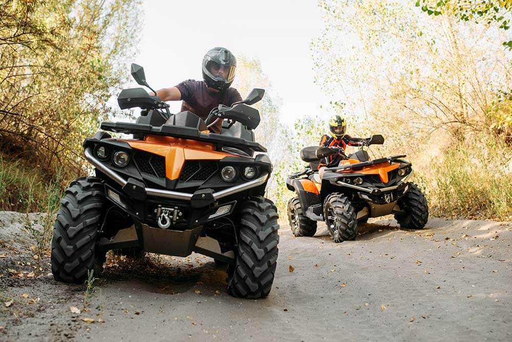 two atvs