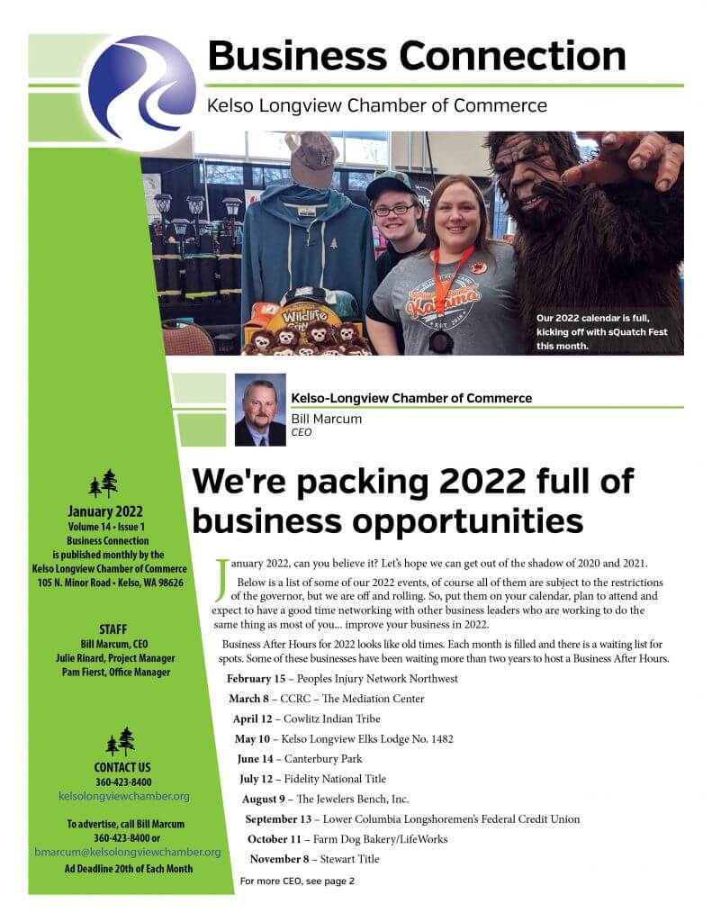 business connection magazine cover jan 2022
