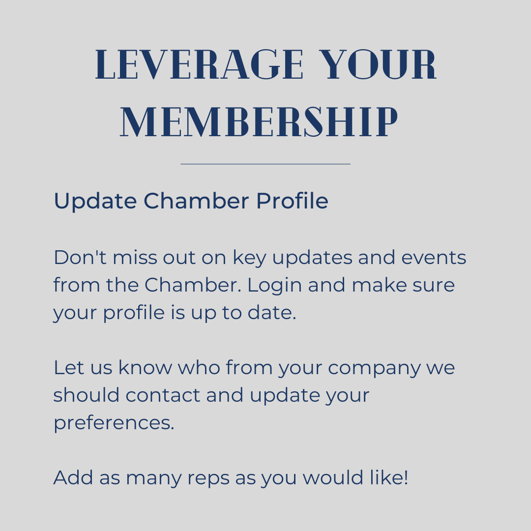 Leverage Your Membership - 1