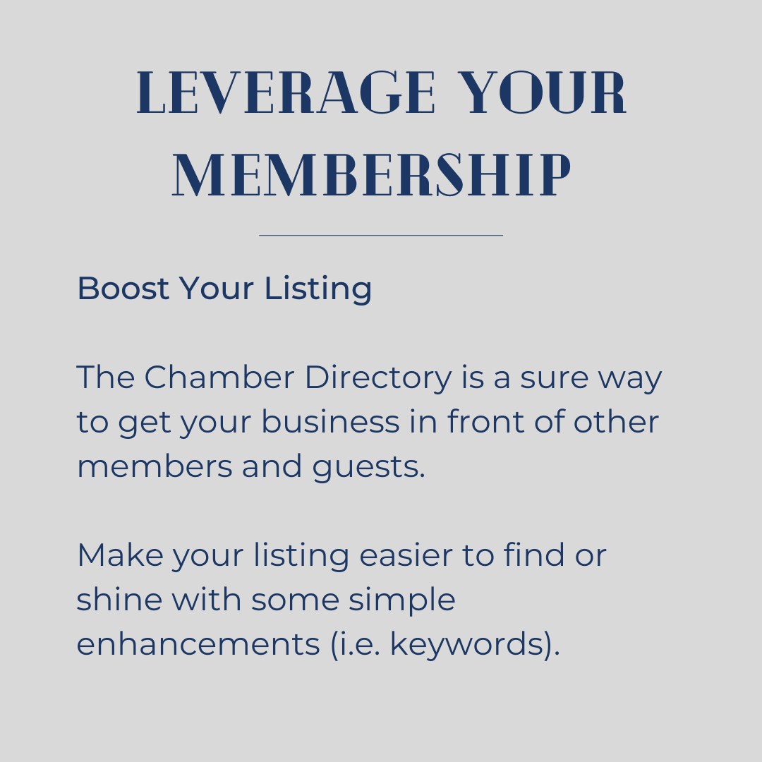 Leverage Your Membership - 2