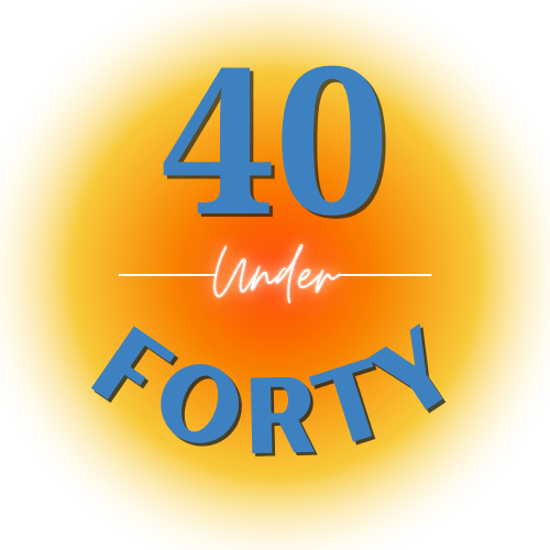 40 under Forty Logo
