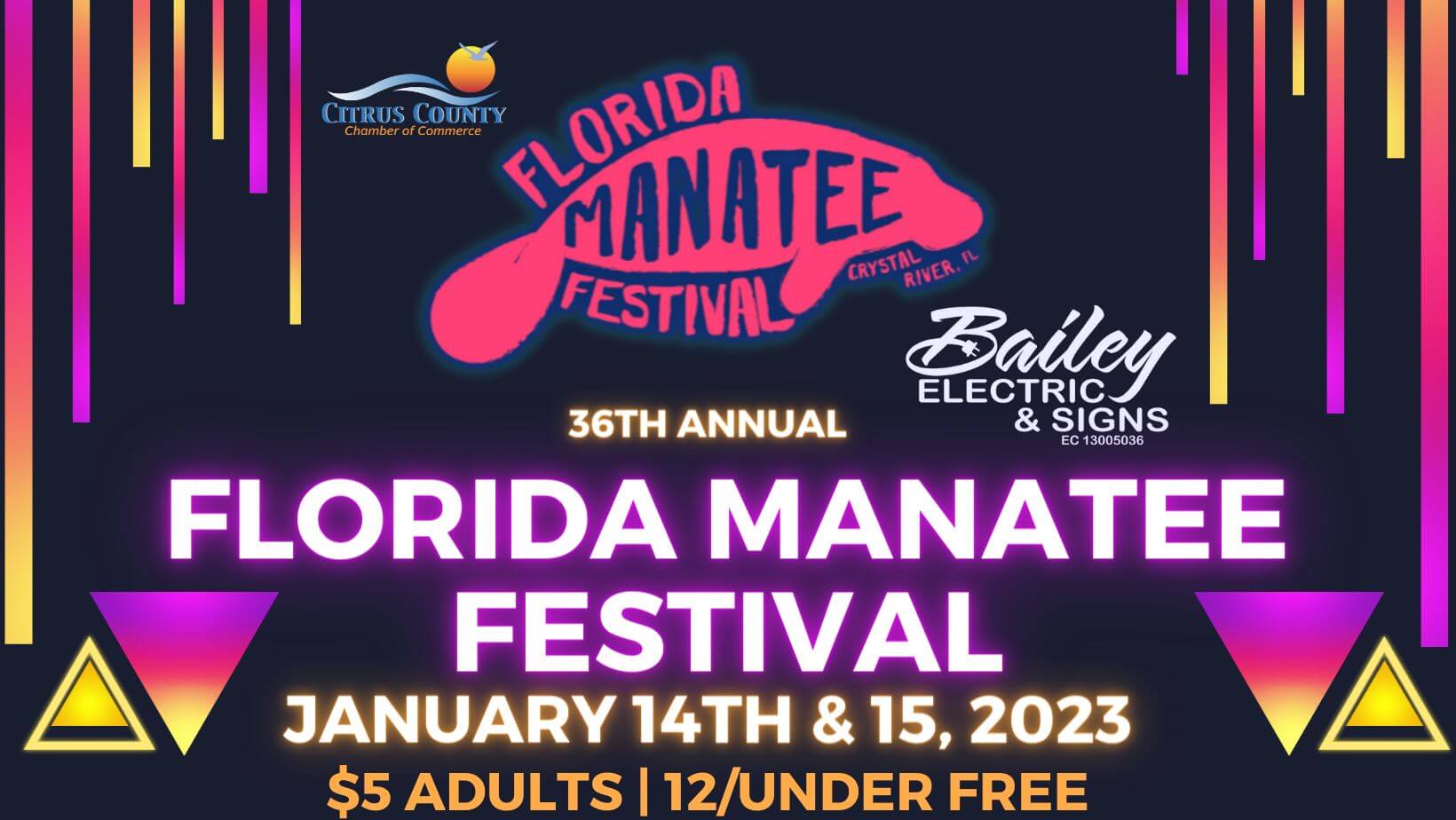 Florida Manantee Festival Cover