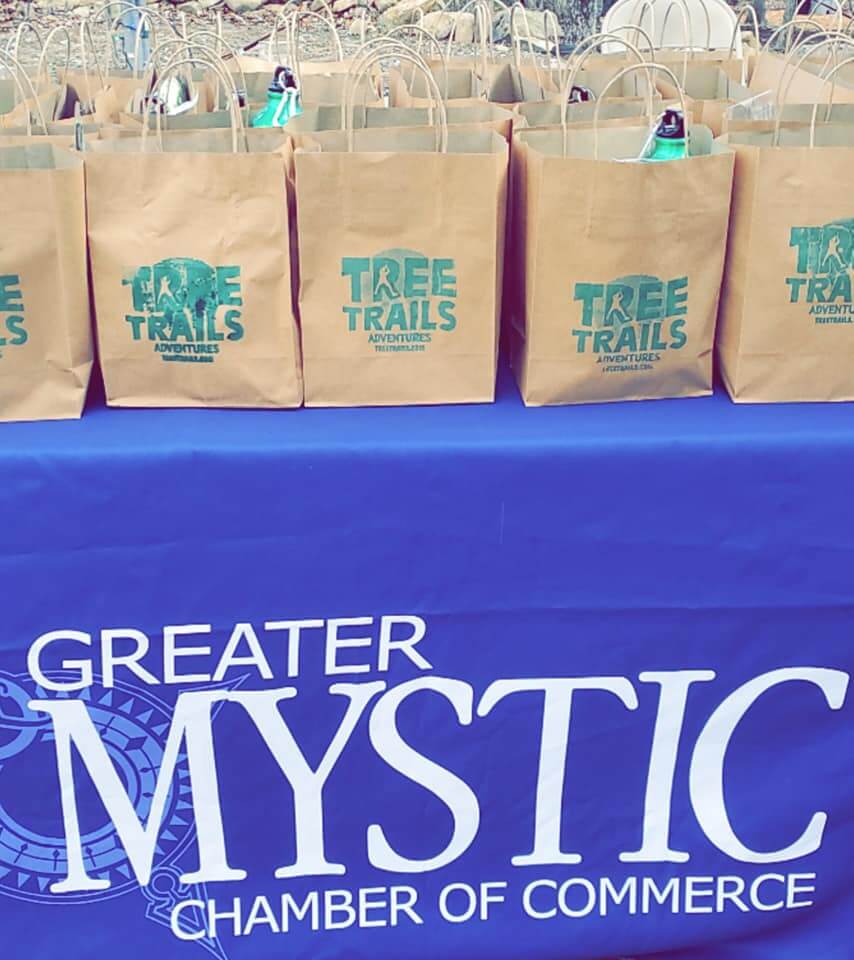 goodie bags at tree trails adventures