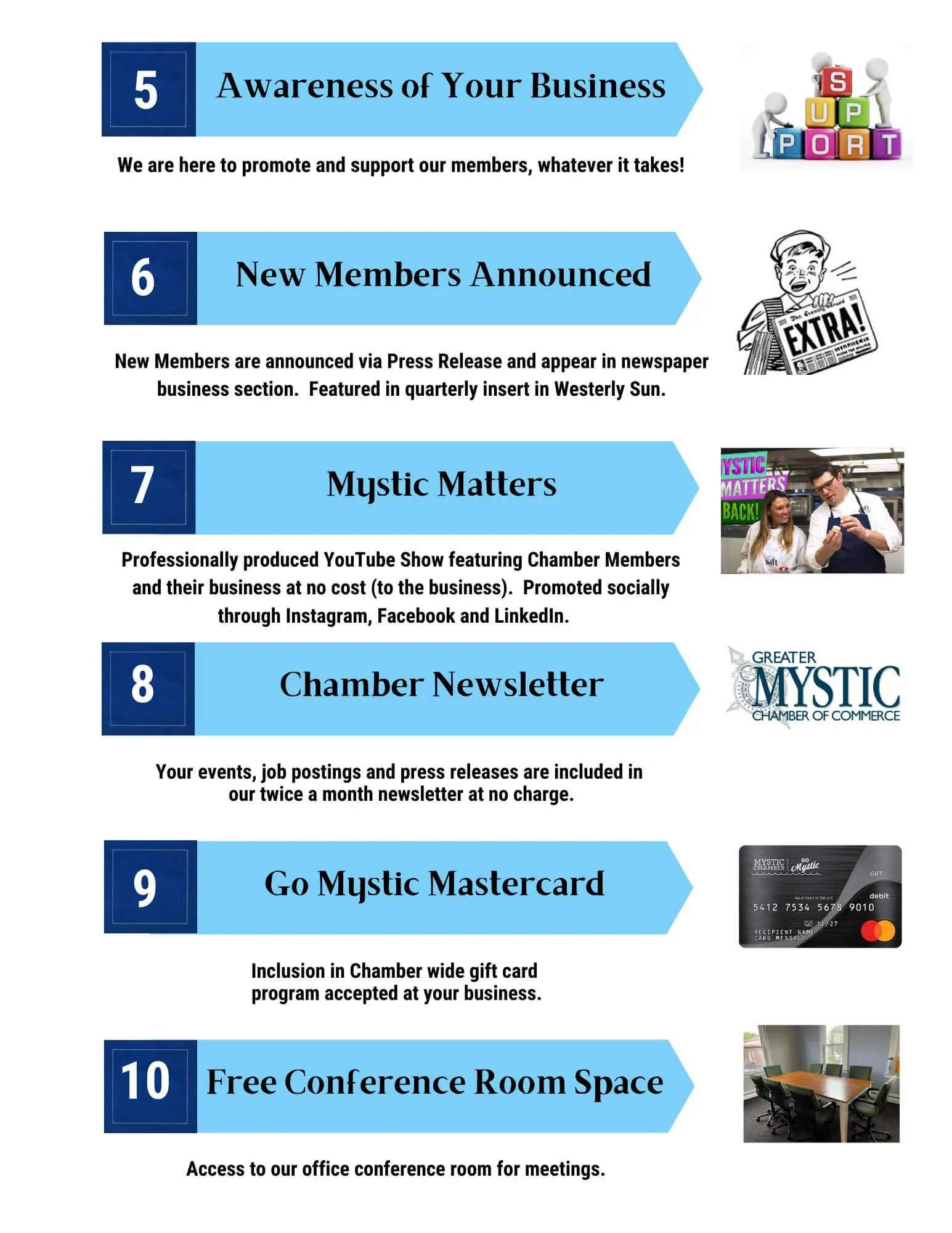 Member Benefits - Greater Mystic Chamber of Commerce - CT