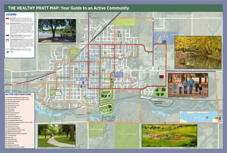 graphical map of Pratt