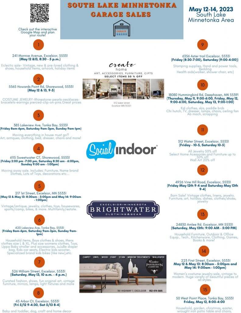 South Lake Community Wide Garage Sales ExcelsiorLake