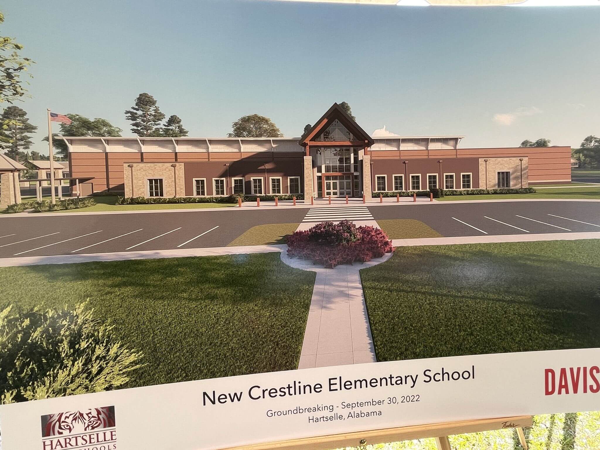 Hartselle City Schools Breaks Ground on New Crestline Elementary School