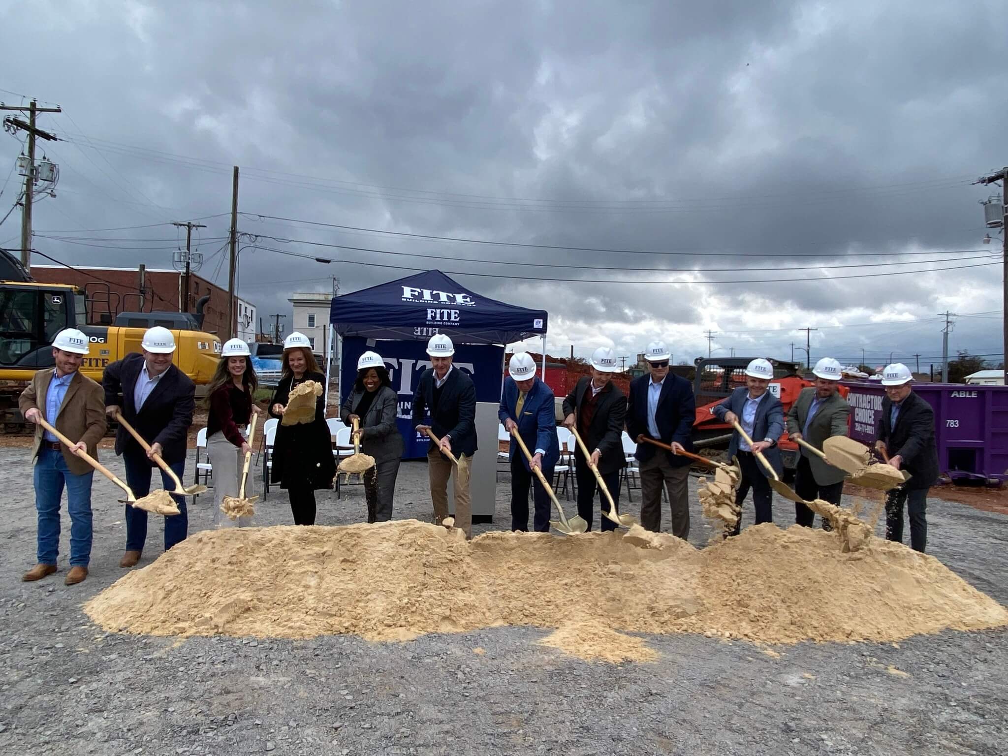 Groundbreaking for New Decatur Parking Garage County