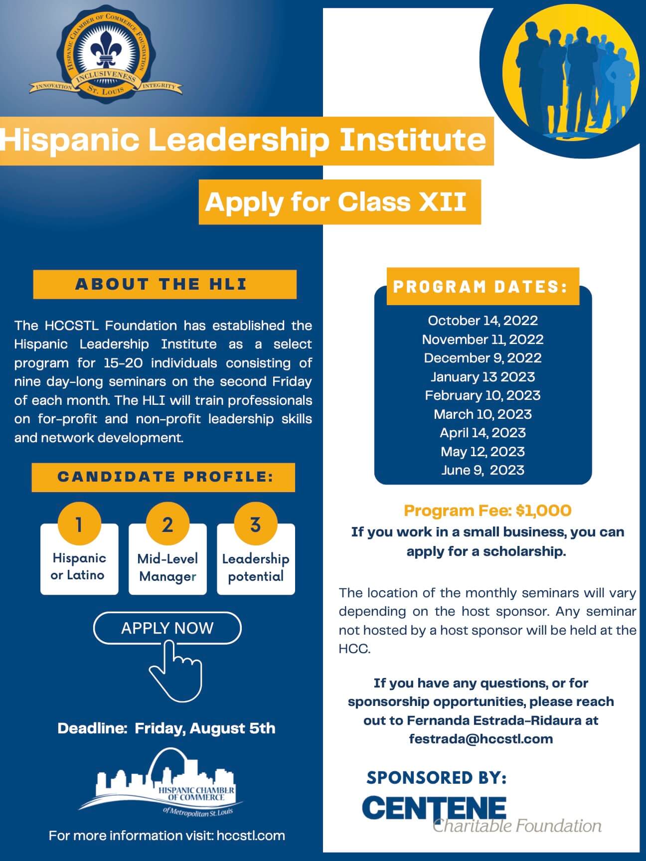 Hispanic Leadership Intitute - Sponsorship opportunities