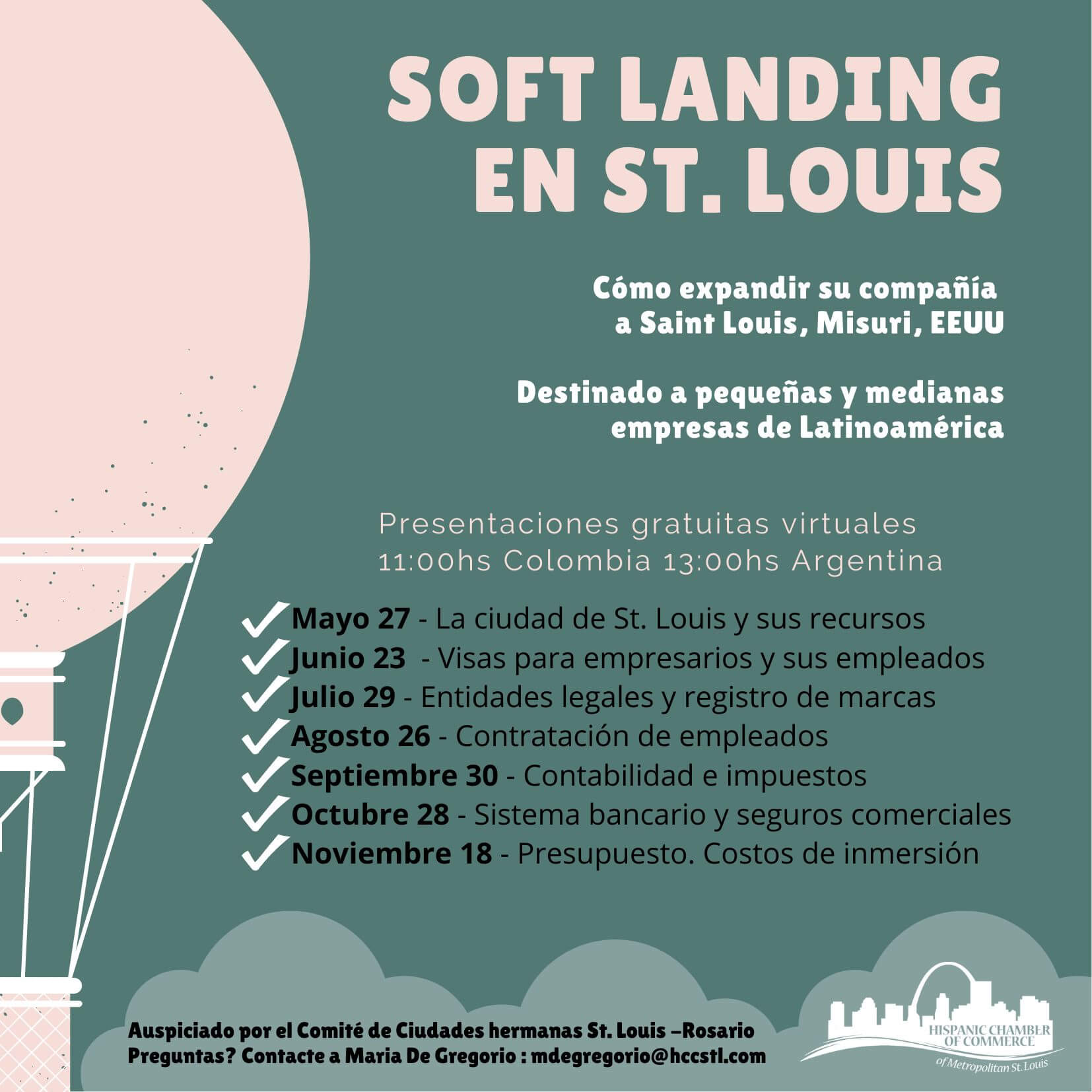 Soft-landing en St. Louis