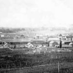 Early Sapulpa from a hill