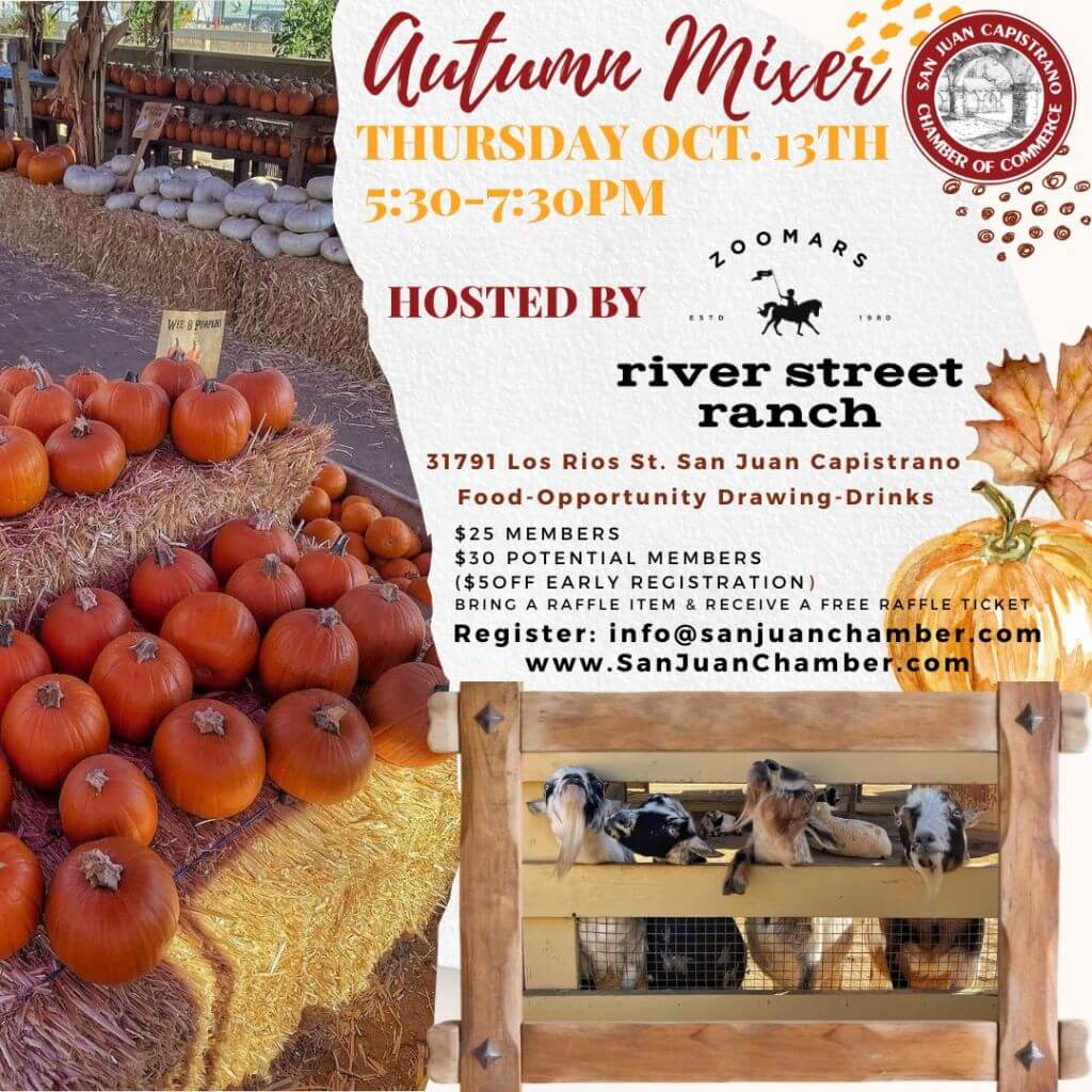 autumn mixer poster