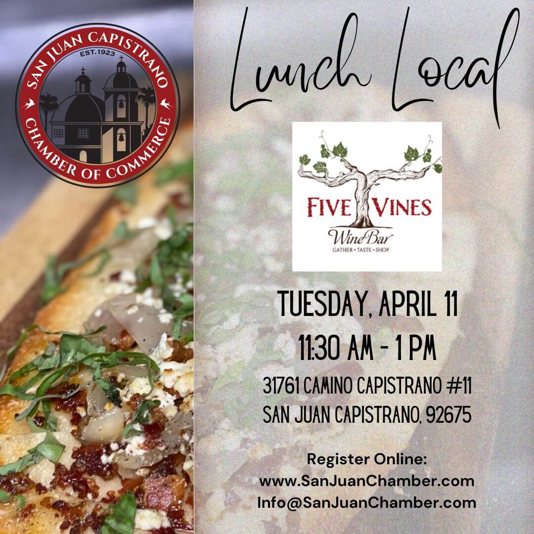 Lunch Local - Five Vines