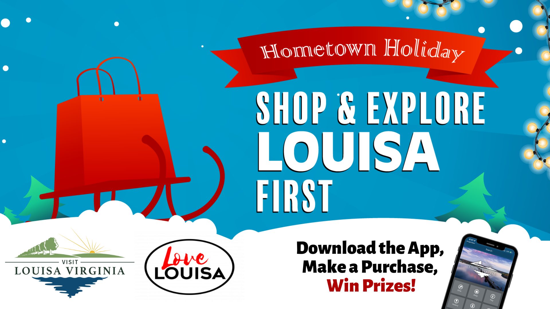 Hometown Holiday - FB Event Cover - Shop &amp; Explore