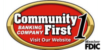 Community First Banking Company logo