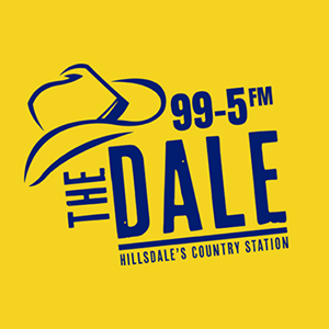 99.5 the dale logo