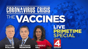 WDIV Corona Vaccines tv special graphic