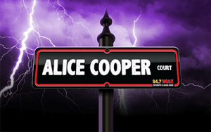 alice Cooper sign