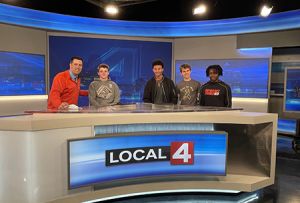 local 4 with students inspiring future generations