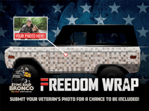 freedom wrap to honor veterans