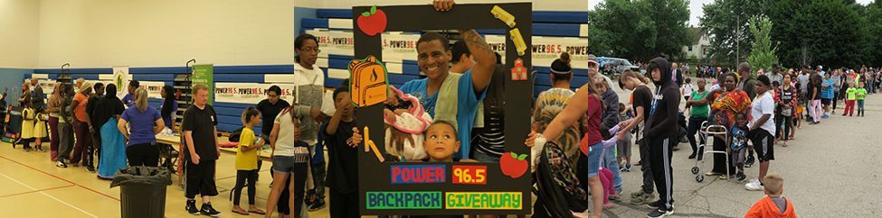 WQHH-FM (Lansing) Annual Backpack Giveaway - August 15, 2019