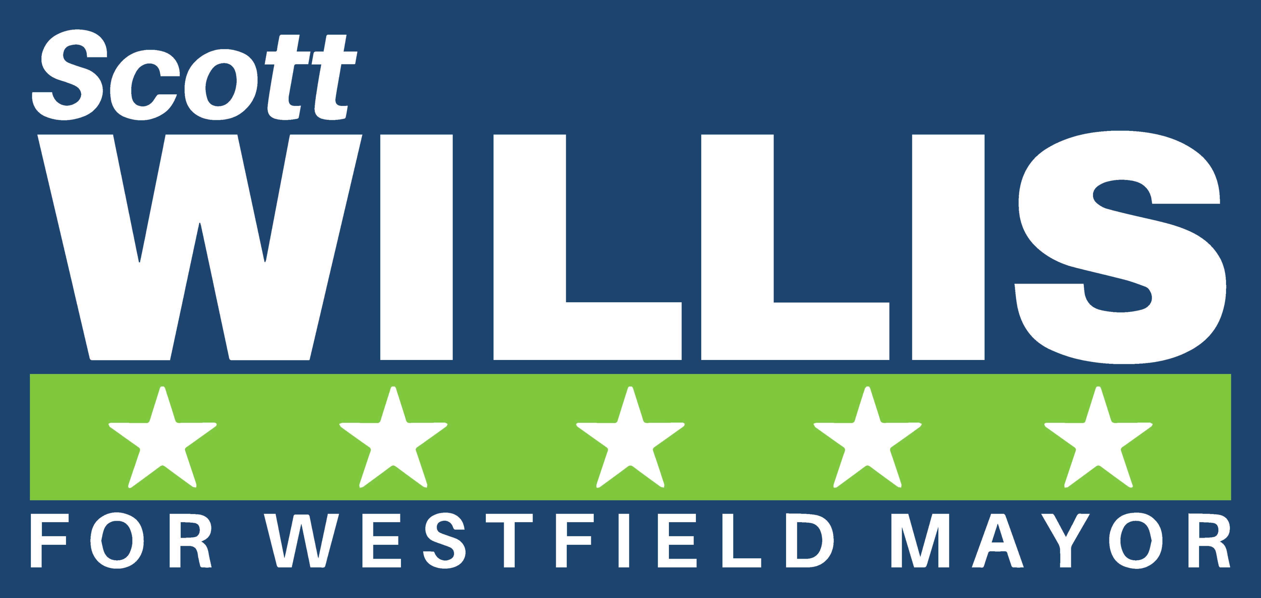 Scott Willis Mayor Logo Blue Background Updated Feb 23 (8)