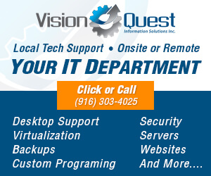 Vision Quest IT ad graphic