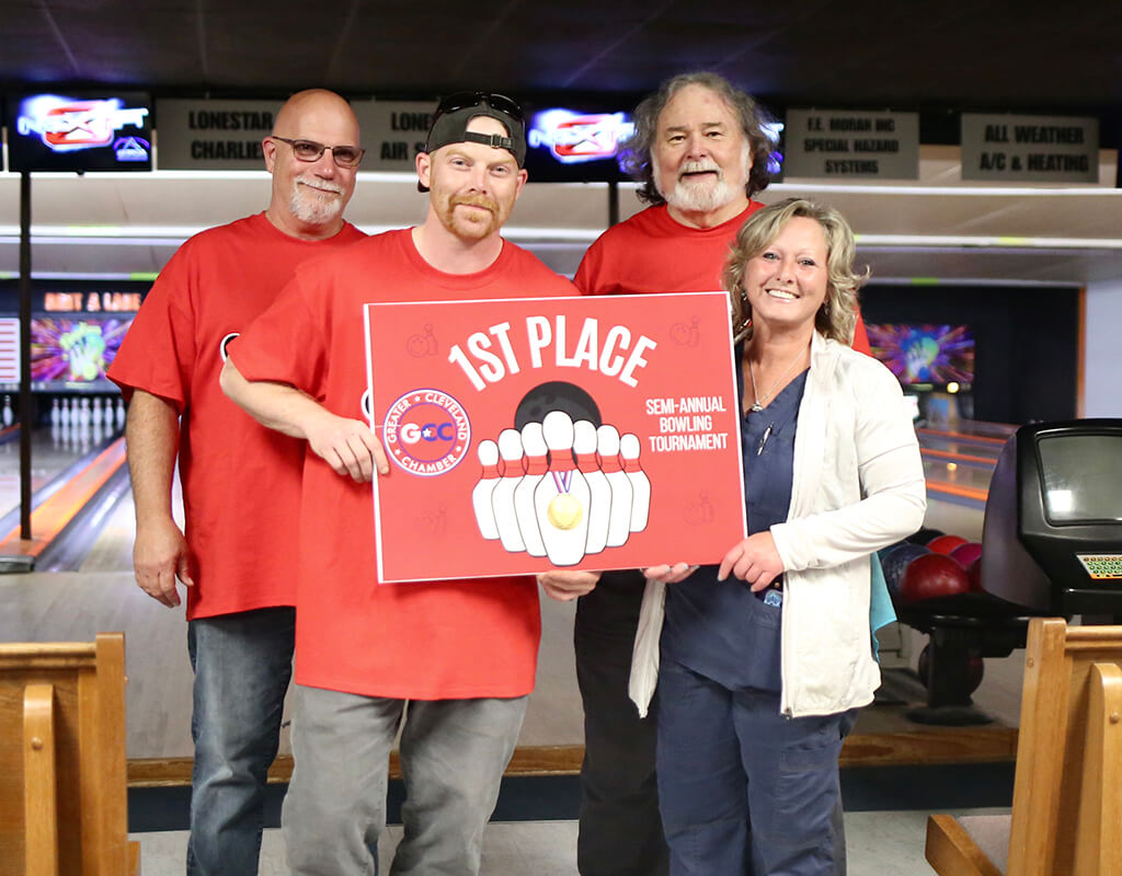 1st place bowling tournament