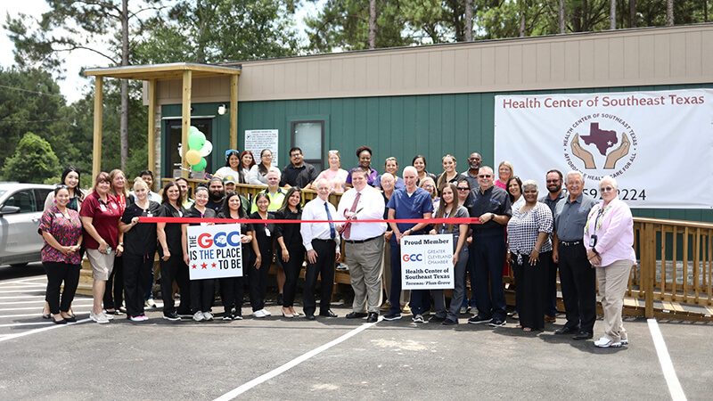 health center of southeast texas ribbon cutting
