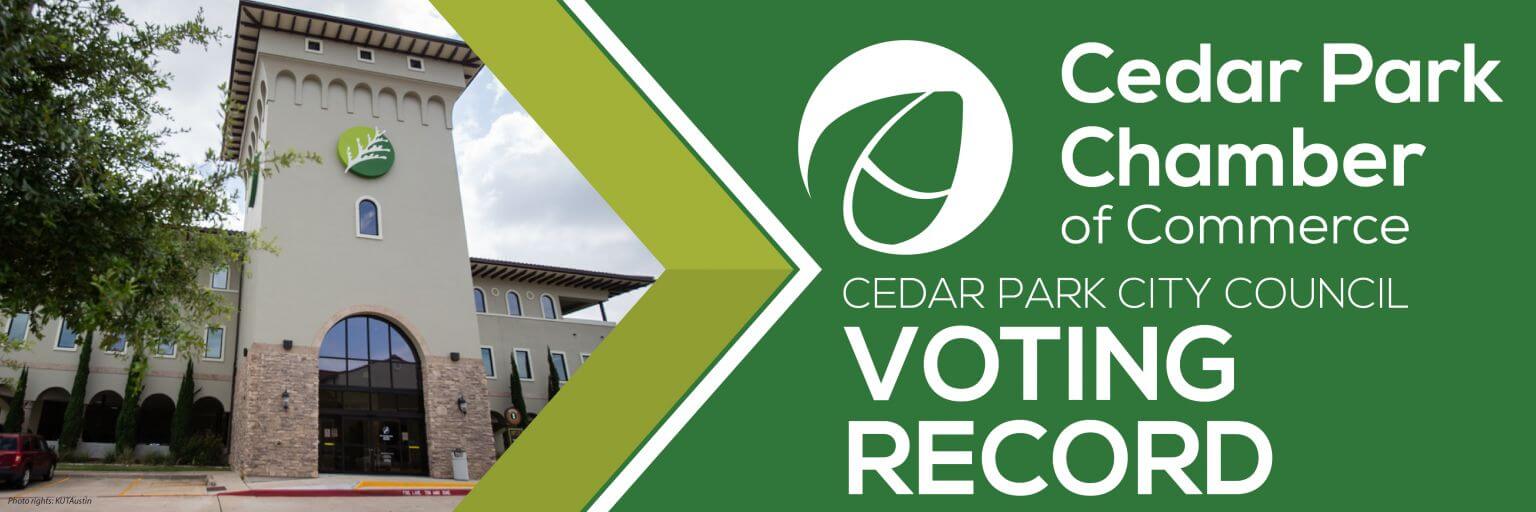 Cedar Park City Council Voting Record