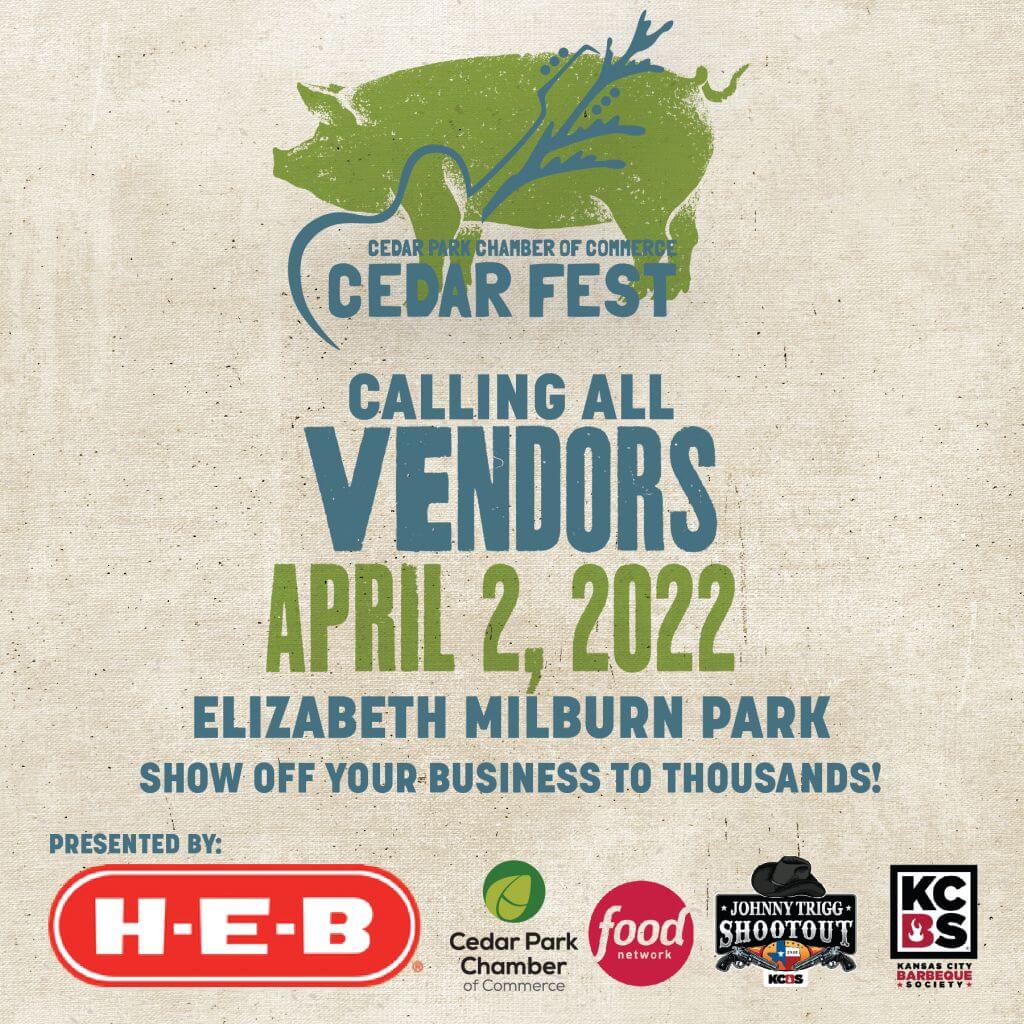 Cedar Fest vendors