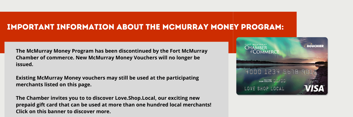 mcmurray money program announcment