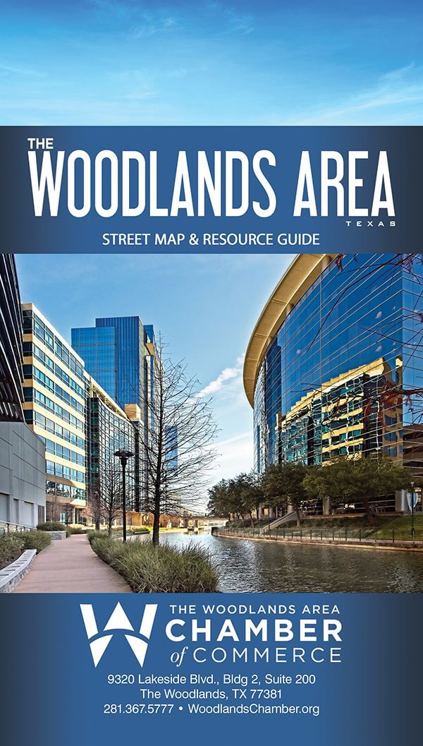 The Woodlands Area Street Map & Resource Guide