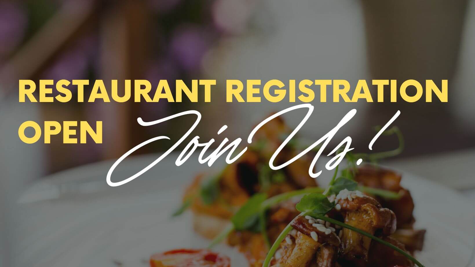 Restaurant Registration