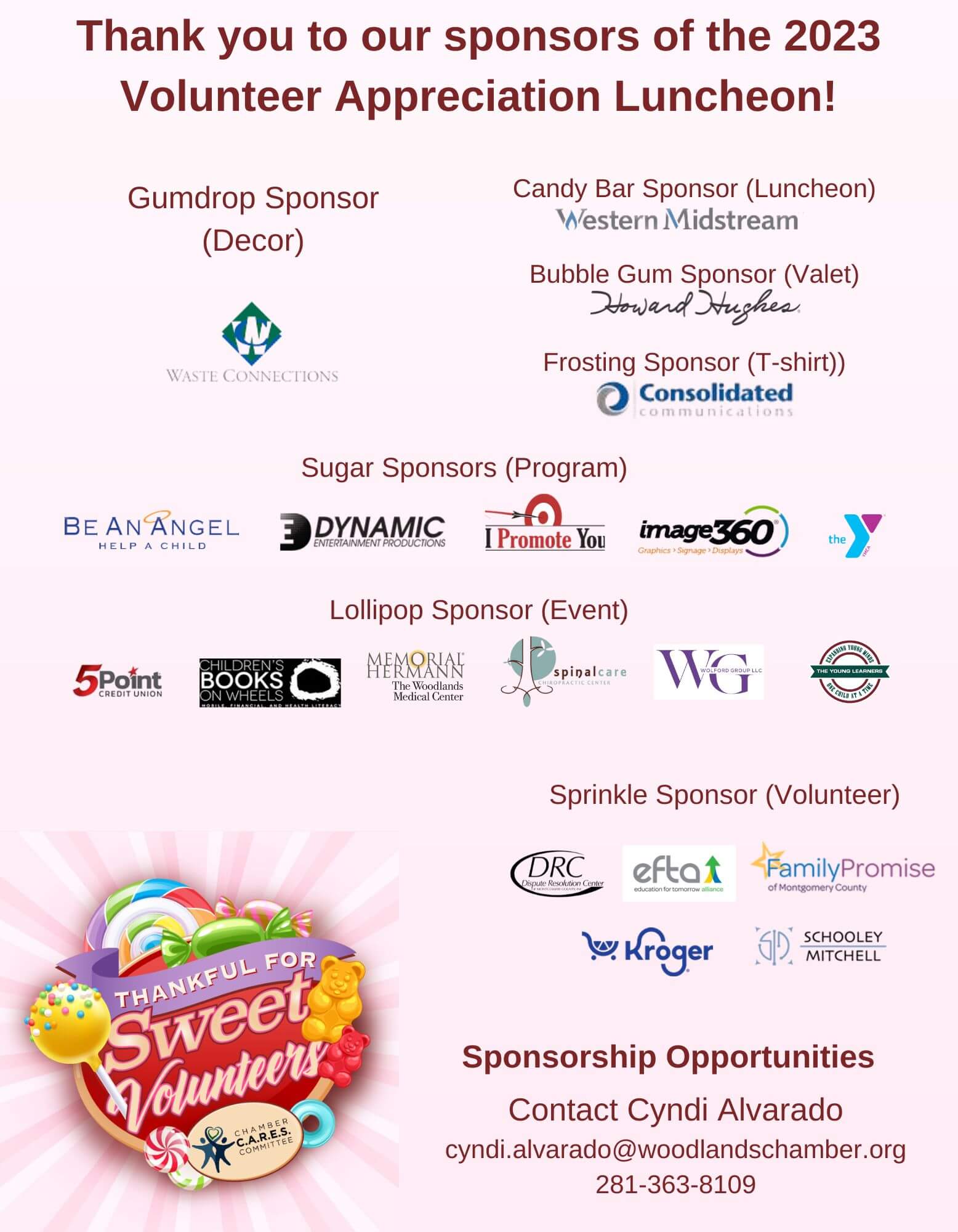VAL Thank you Sponsors Flyer