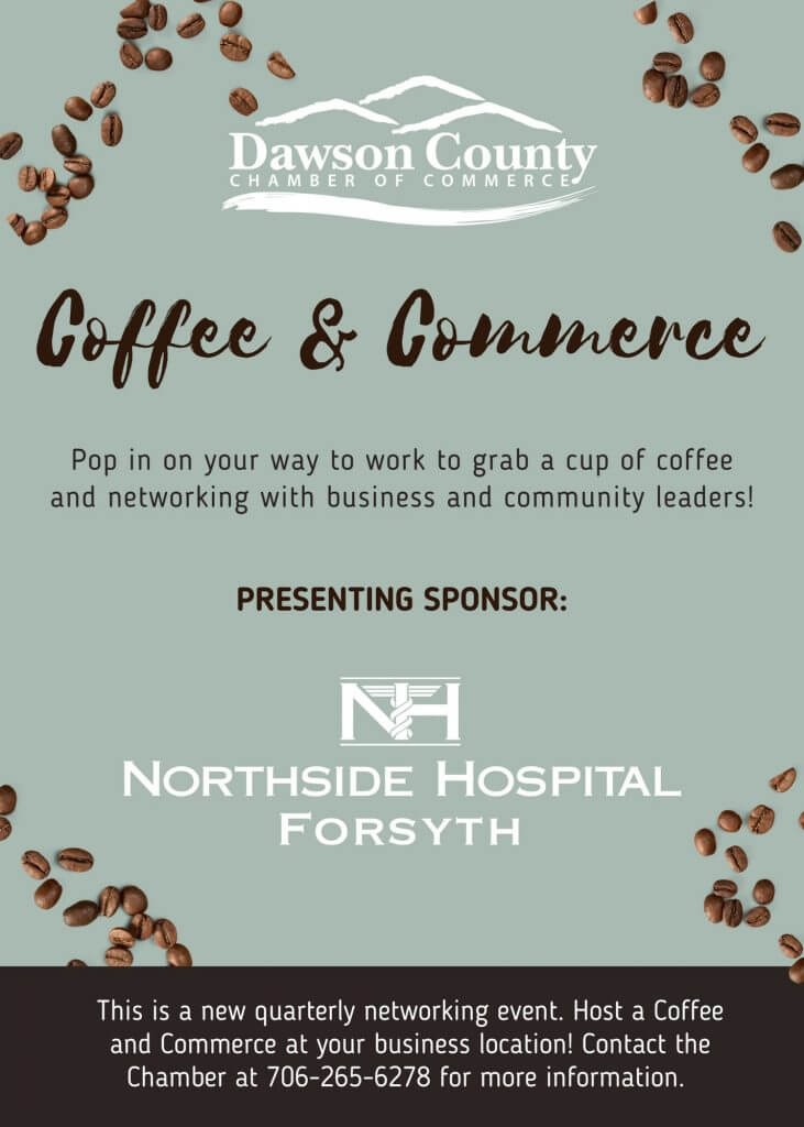 Coffee & Commerce flyer
