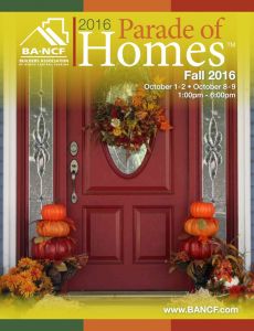 Fall 2016 Parade of Homes Cover