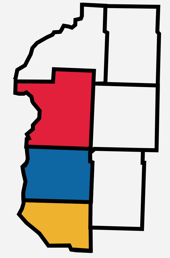 Western WI Map