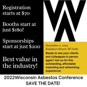 2022 Wisconsin Asbestos Conference