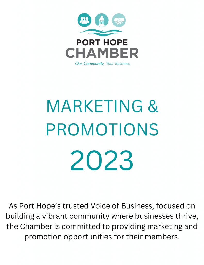 MARKETING &amp; PROMOTIONS 2023 Flyer
