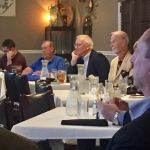 people listening at event