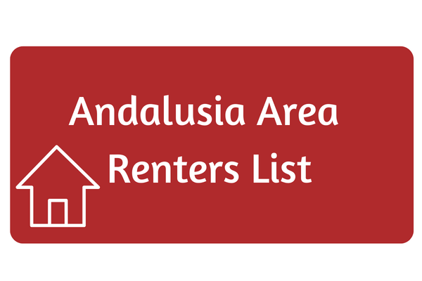 andalusia area renters list