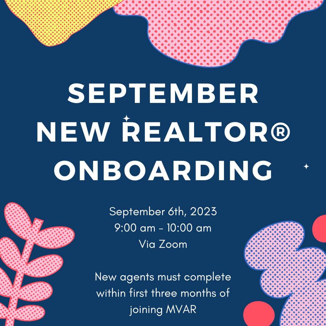September New REALTOR® Onboarding
