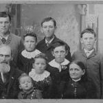 historic photo of family