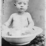 historic photo of baby graham