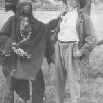 historic photo of capt hicks and capt von berg scout