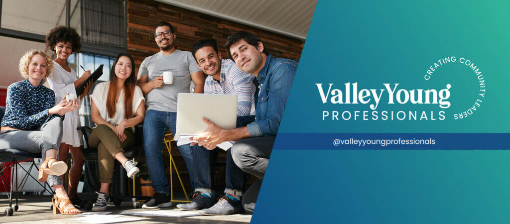 the Temecula Valley Chamber of Commerce Valley young professionals graphic