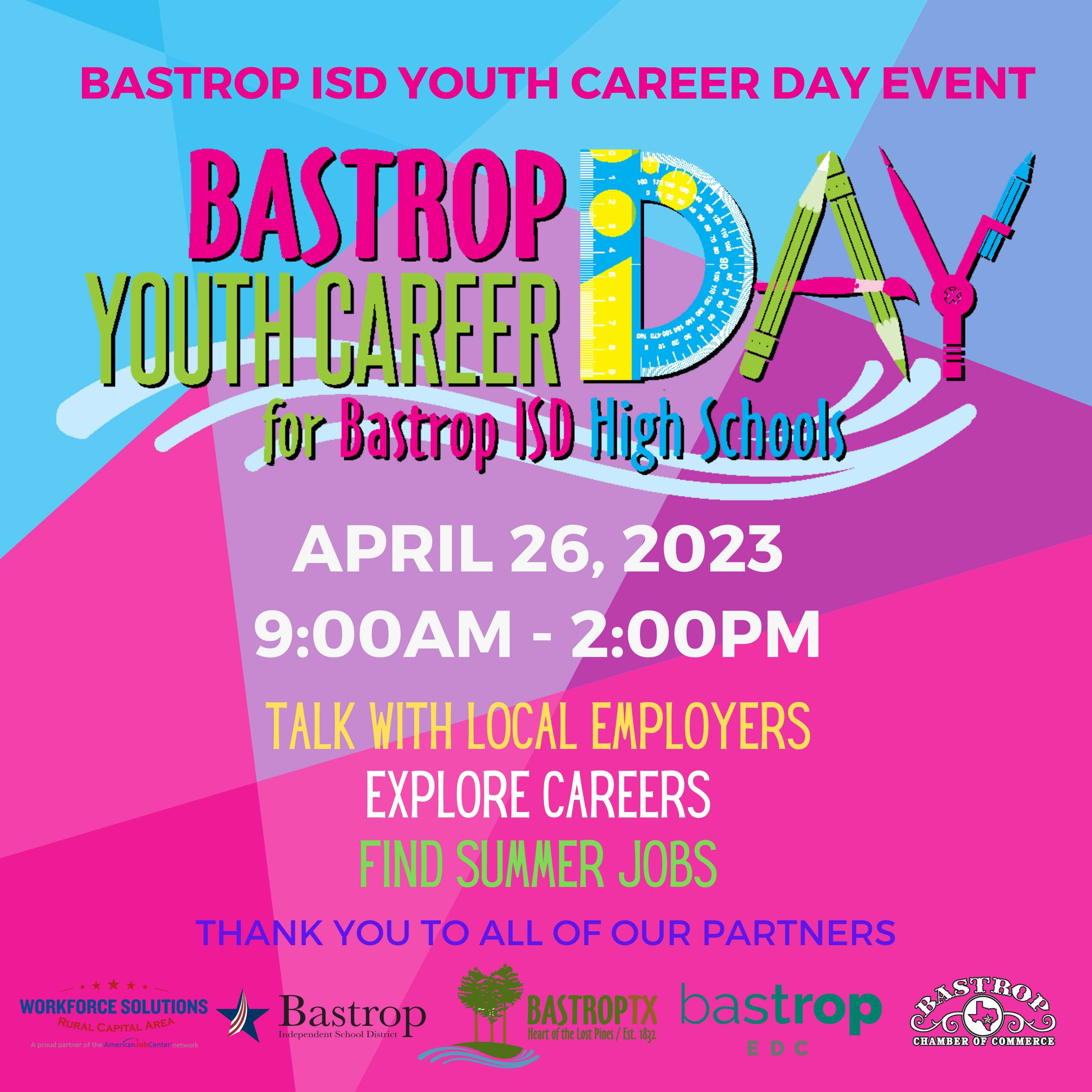 2023 Bastrop ISD YOUTH CAREER DAY EVENT